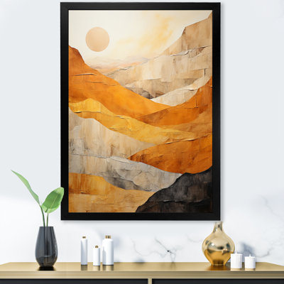 «Jacgueline Bold Canyon Mirage I», reproduction sur toile