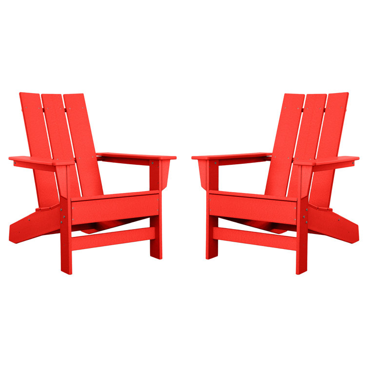 Ratcliff All-Weather HDPE Adirondack Chair Set of 2