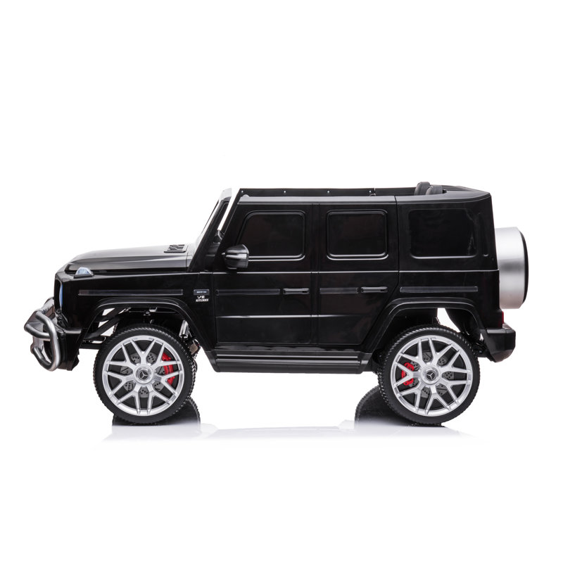 Black 24V Mercedes G63 Ride-On Car with Remote Control