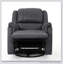 Fauteuil inclinable et pivotant avec innovation pivotante: conception moderne, confort illimité, puissance et élégance