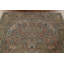 Tapis géométrique en laine pour salon traditionnel 7 x 10