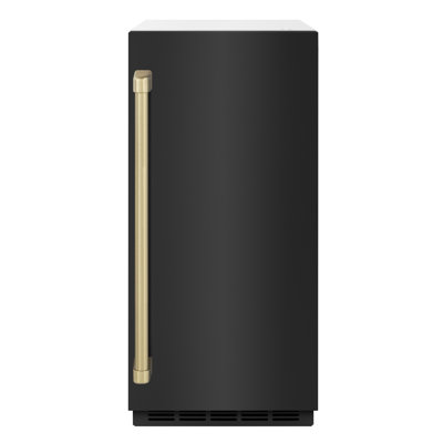 ZLINE Autograph Edition 15 in. Touchstone Gourmet Ice Maker with Drain Pump and Door with Handle