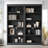 83 In Tall Bookcase With  5-Tier Open Display Storage Organizer With Adjustable Shelves,-103540184