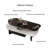 Simple microcrystalline stone coffee table
