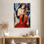 Femme Abarca avec violoncelle-108240561