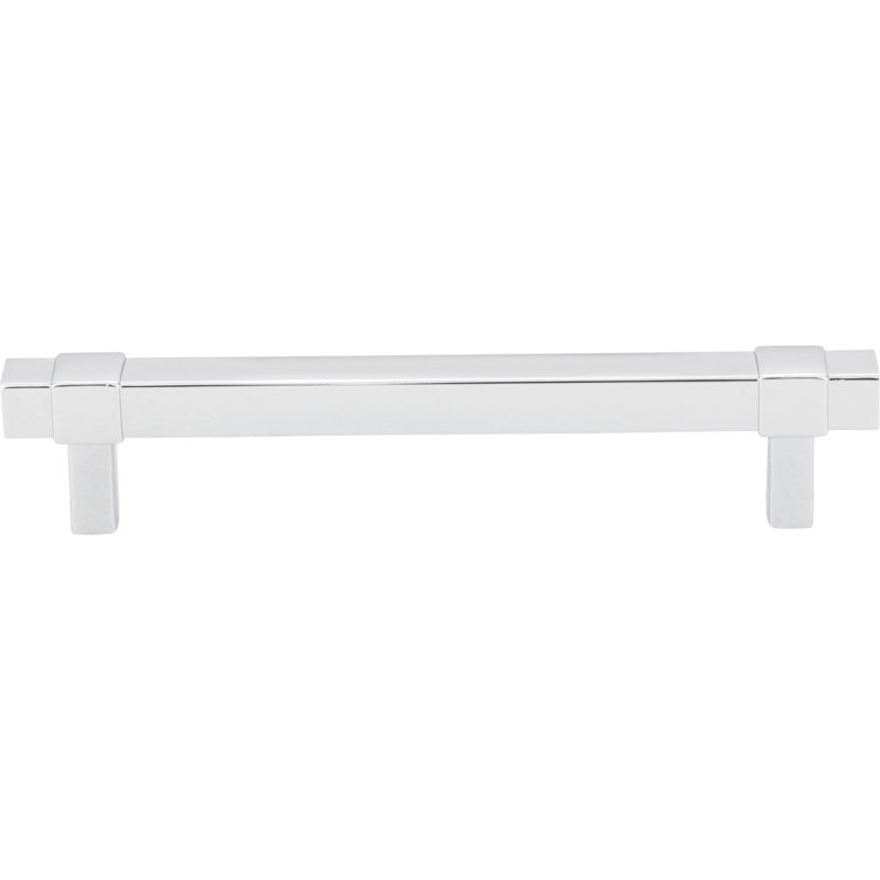 Zane Bar Pull, Polished Chrome, 5 1/16"
