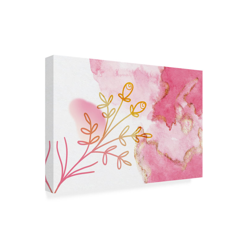 Art sur toile Fadil Roze Bifrac, 12" H x 19" W x 2" D