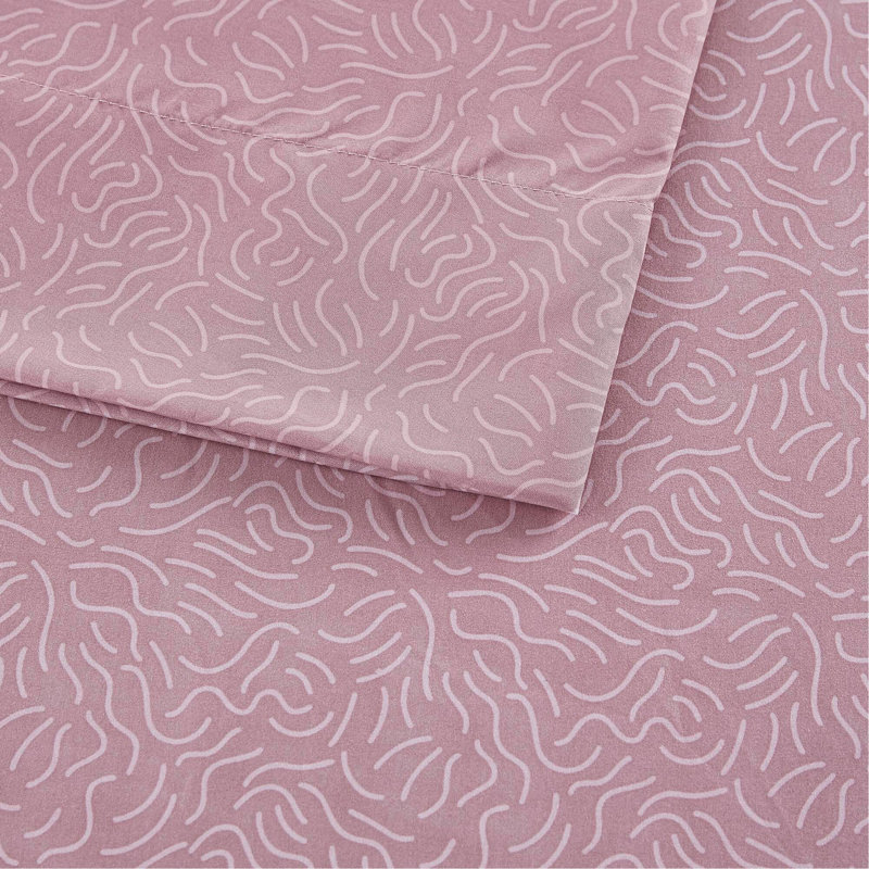 Printed Microfiber Sheet Set