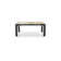 Omnia Extendable Table with Rectangular Top and Wooden Legs