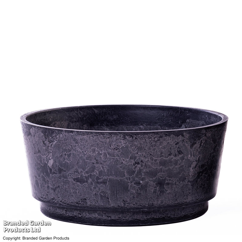Pot Planter, 15.5cm H x 34.5cm W x 34.5cm D, Grey