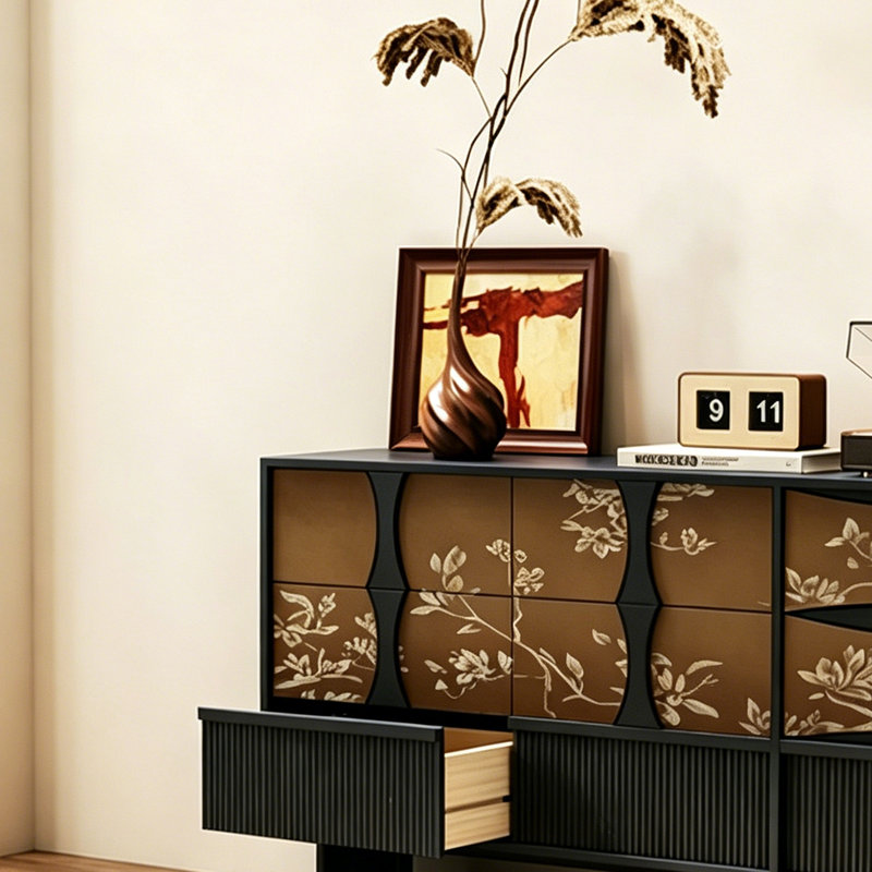 Buffet style rétro minimaliste français