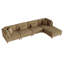 Corduroy Corner Sofa -523391767