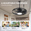 Ventilateur de plafond imperméable extérieur de 20 po avec lumière et télécommande