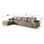 Canapé modulaire Cloud avec méridienne modulaire en L et sièges en velours côtelé moelleux sans assemblage-1518264482-1518264483-1518264494
