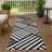 Machine Washable Indoor/Outdoor Chantille ACN2339 Geometric Rug-1364432265