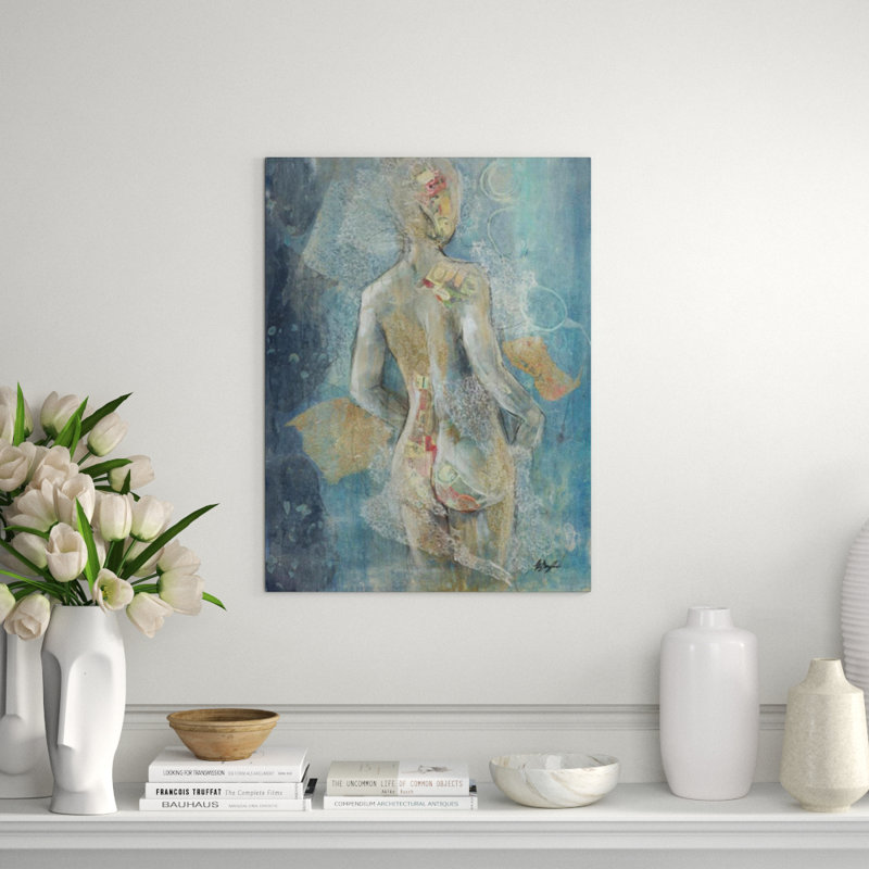 Dream Weaver I Painting by F. Elizabeth Douglass, 40" H x 30" W, Image Brush Gel