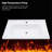 32"x20" White Rectangular Single Vanity Top(Sink Only)