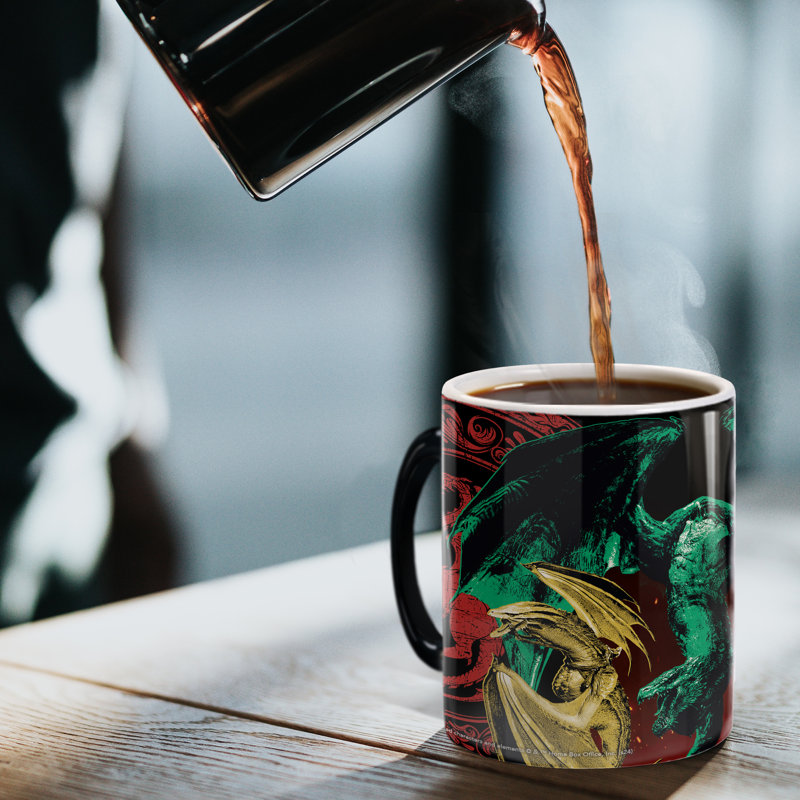 Tasse sensible à la chaleur House of the Dragon (Loose The Dragons) Morphing Mugs®