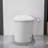 White Elongated Smart Toilet With Auto Open/Close Seat, Foot Kick Control, 1.28 Siphonic Jet Flushing, Multiple Washing Modes, And Heated Seat For Bathroom Comfort-122506296