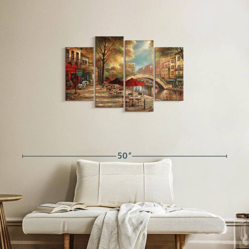 Sireci Riverwalk Charm II, 22" H x 36" W