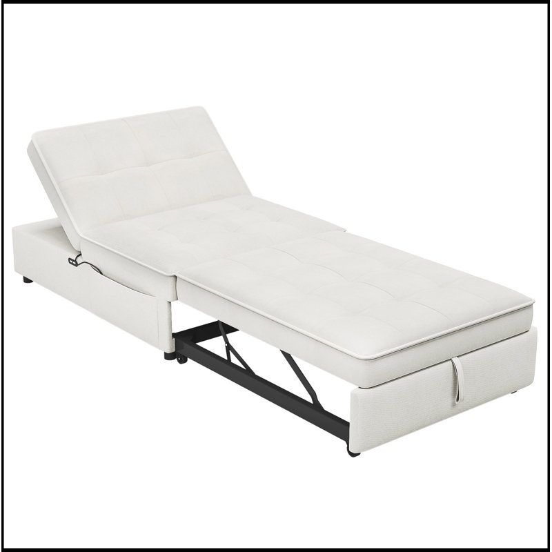 4-in-1 Sofa Bed, Chair Bed, Multi-Function Folding Ottoman Bed