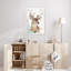 Bacall Modern Deer Mount I by Ethan Harper - Painting-96568421-96568416