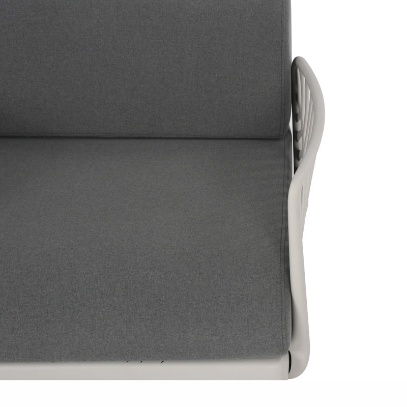 Patioflare Leaf Modular Patio Armchair, Grey