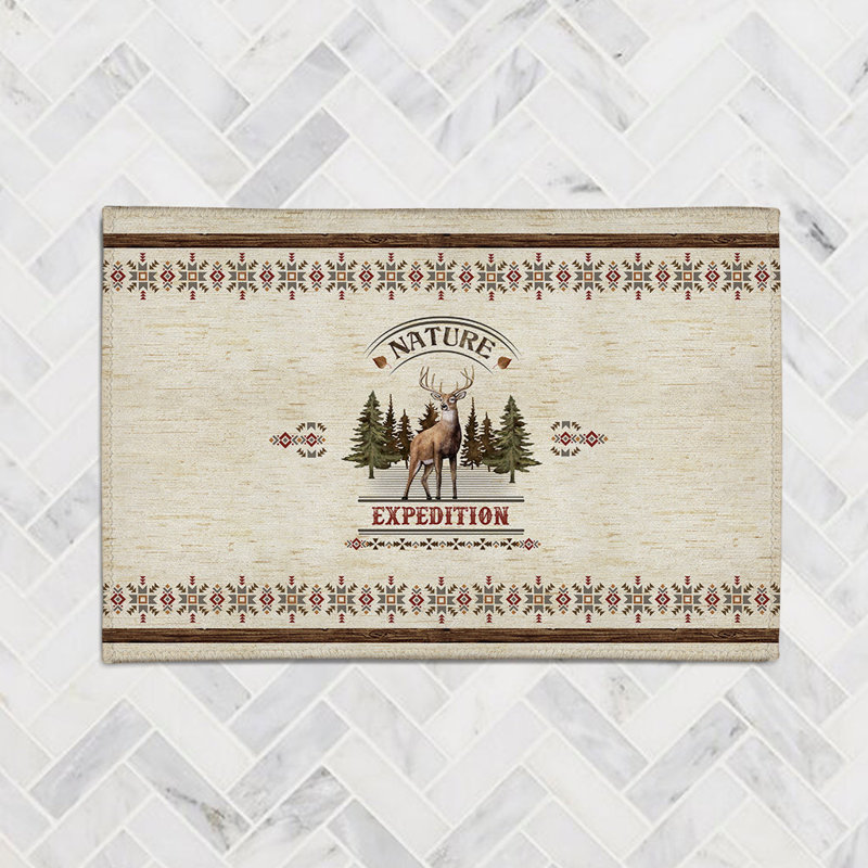 Natures Expedition Chenille Indoor Rug, Rectangle 5' x 7'