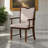 Transitional Style 2Pc Arm Chair