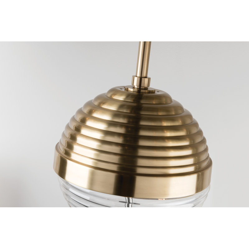 Easton 4 - Light Chandelier, Aged Brass