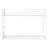 White Twin Over Metal Bunk Bed, Frame, Features, No Box Spring, Fits Mattresses Of Correct Dimensions Bed Support, Stable , Reinforced Guardrails, Fast Installation