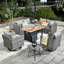 Ensemble de conversation modulaire avec coussins Hop-98495017-98495020