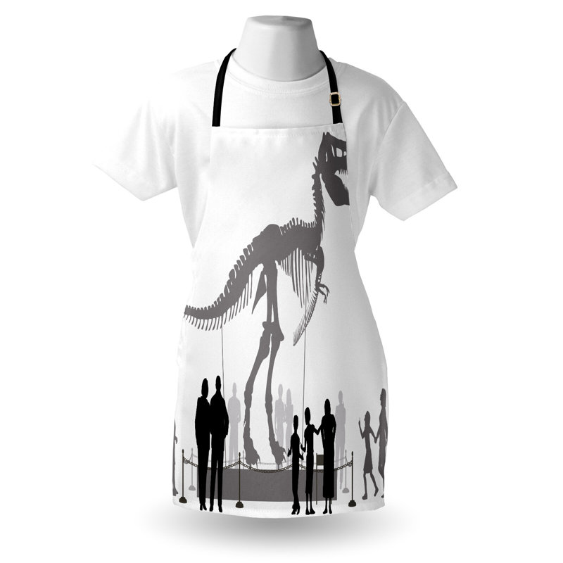No Pattern Bib Apron