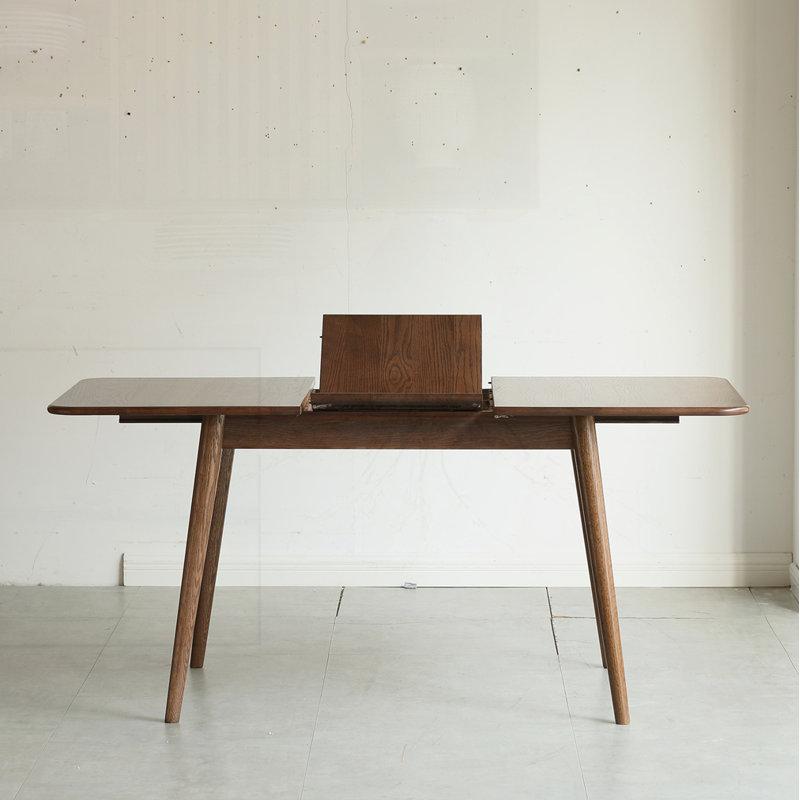 Grade Solid Oak Extendable Dining Table