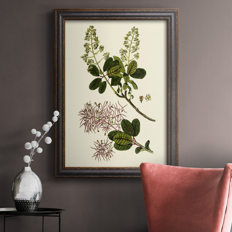 Olive Greenery I, toile encadrée de qualité supérieure - prête à être accrochée, H 20 po x l 16 po x P 2,5 po