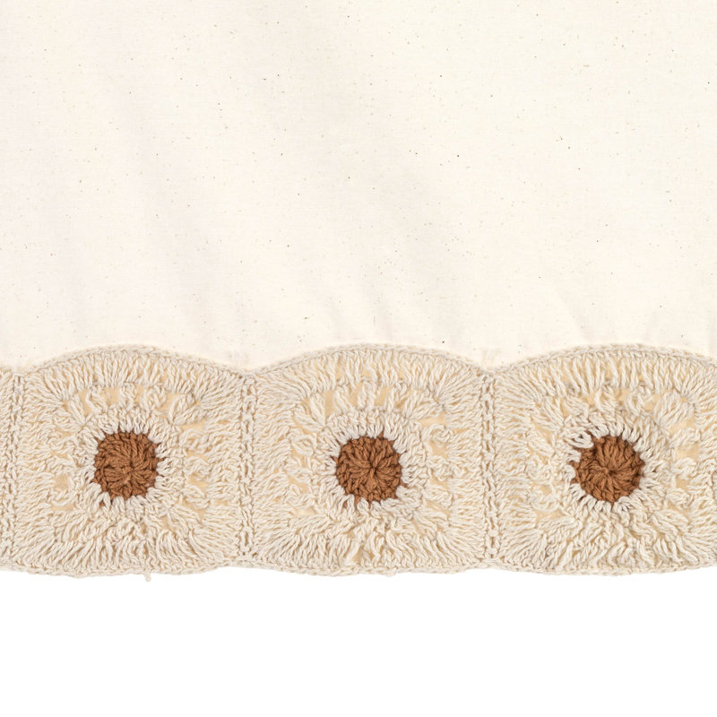 Crochet Crib Skirt