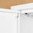 Metal File Cabinet In White Color, 2 Adjustable Shelves For And Office Use, Lockable, High - Grade Lock, Strength, 31.16 Height, 15.48 Width, Depth, Wall Mountable, Easy To Assemble With Diagram