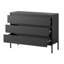Abrah 100cm W 3 - Drawer Chest of Drawers-1879145741
