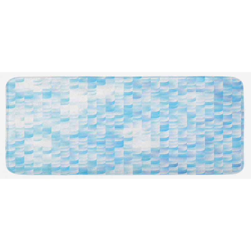 Modern & Contemporary Polyester Kitchen Mat