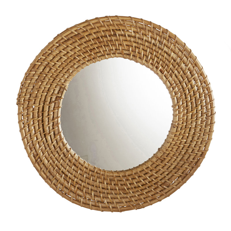 Havsa Round Wall Mirror, 16" x 16"