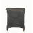 Dark Grey 2-Drawer Nightstand
