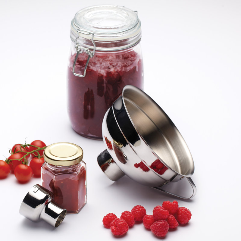 Home Made Adjustable Jam Stainless Steel Funnel