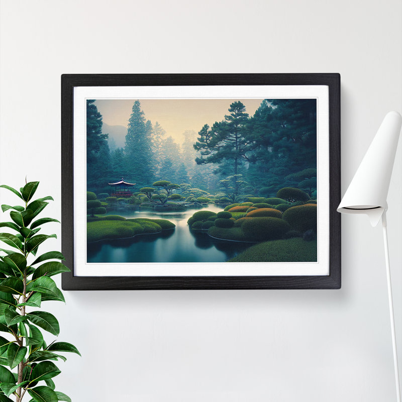 Glowing Forest - Framed Print
