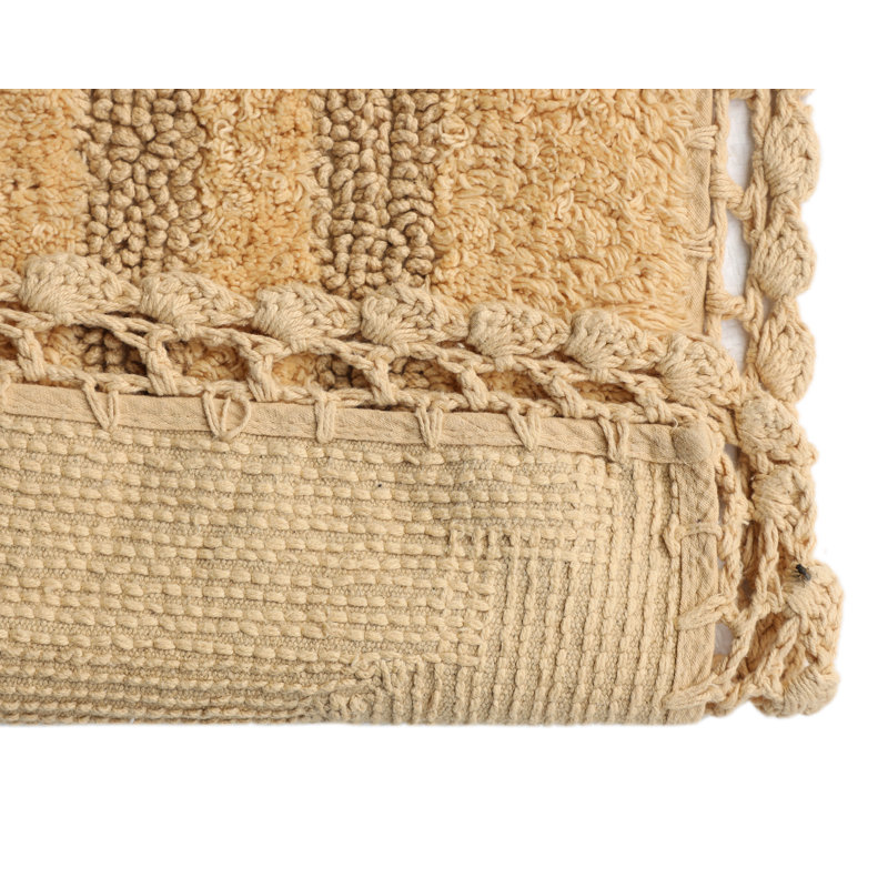 Tapis pour salle de bain Akife, Beige