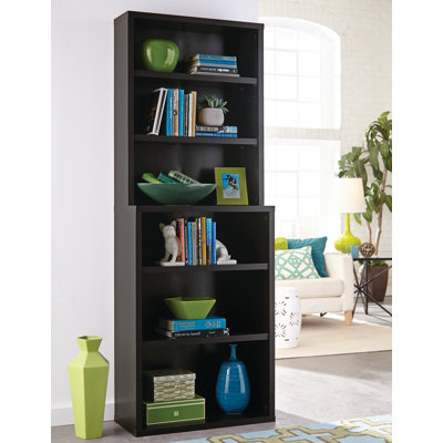 Decorative 82.3" H x 30" W Standard Bookcase by ClosetMaid
