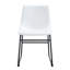 Ensemble de 4 chaises classiques en cuir de polyuréthane-1660940566