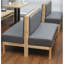 Simple Restaurant Casual Bench Faux Leather Upholstered Bench-101296929