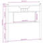 Headboard 183 Cm Engineered Wood And Steel-627663562-627663560