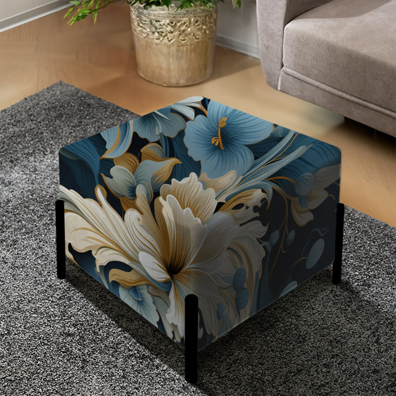Repose-pieds Paisley Elegance