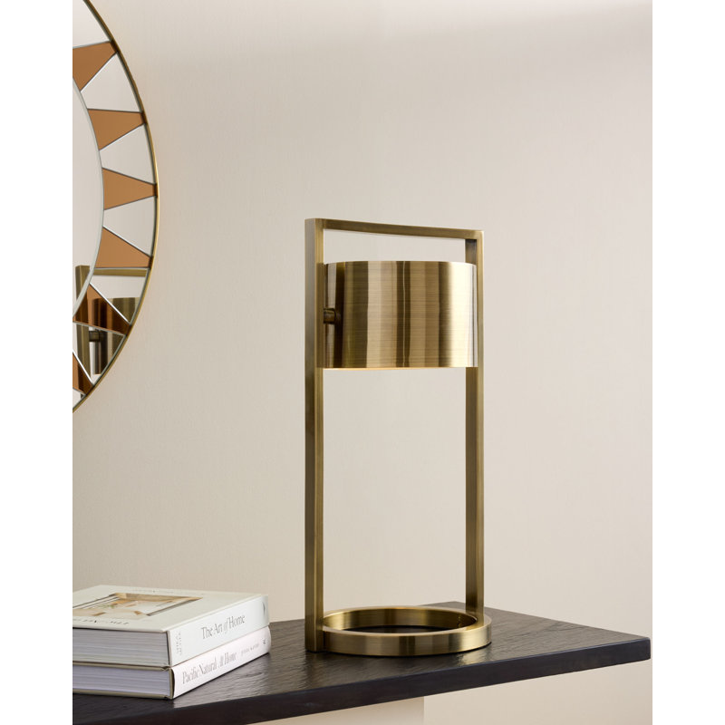 Lampe de table en métal Key Light - laiton antique